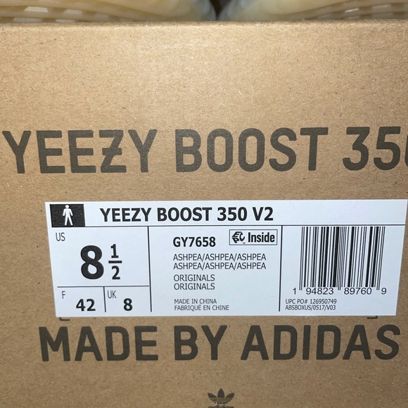 Yeezy 350 V2 Boost Ash Pearl - Picture 11 of 11